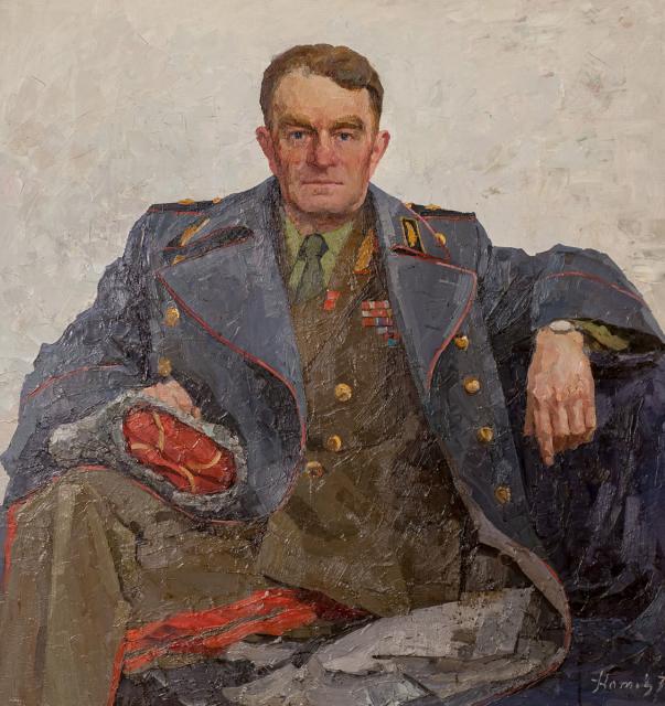 Котов И.С. Портрет генерала Л.А.Громова. 1975–1976 Котов И.С. Портрет генерала Л.А.Громова. 1975–1976